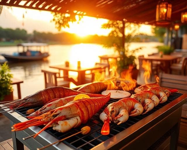ร้านอาหารทะเลริมน้ำ